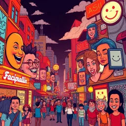 Whose Face Is It Anyway? - Text-based game