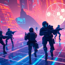 The Grid Warrior - Text-based game