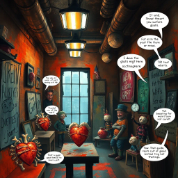 Whose Heart Is It Anyway? - Text-based game