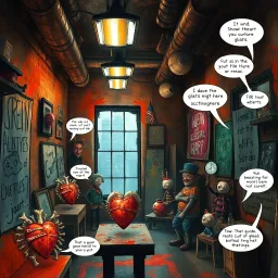 Whose Heart Is It Anyway? - Text-based game