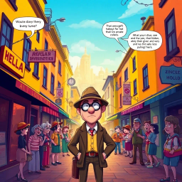 Whose Hello Is It, Anyway? - Text-based game