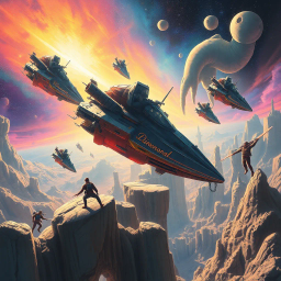 Spectrum Wars: Which Dimension Is It Anyway? - Text-based game