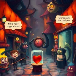 Whose Heart Is It Anyway? - Text-based game