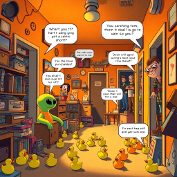 Who Owns This Mess? - Text-based game