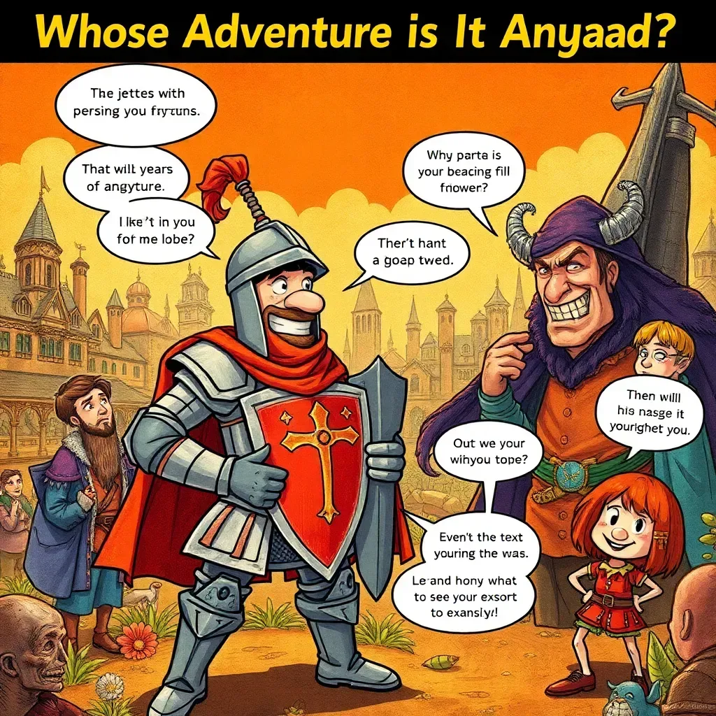 Whose Adventure Is It Anyway?