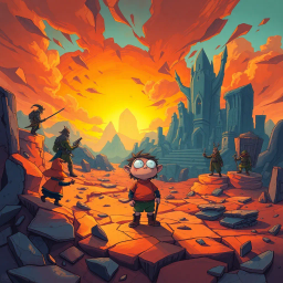 Chronicles of Chaos: Whose World Is It Anyway? - Text-based game