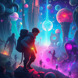 Spectrum Wars: Which Dimension is it Anyway? - Text-based game