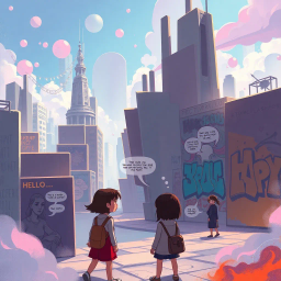 Echoes of Hello - Text-based game