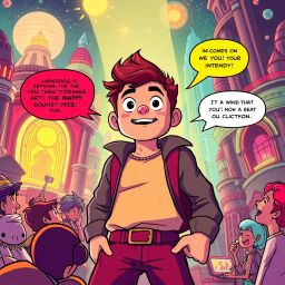 Whose Adventure Is It Anyway? - Text-based game