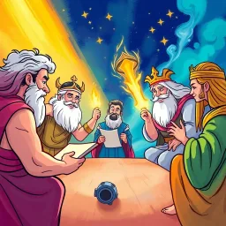 Divine Dilemma: Gods & Gags