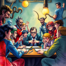 Scripted Outrage - Text-based game