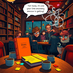 Whose Diary Is It Anyway? - Text-based game