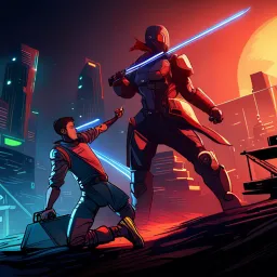DeepMind's Last Stand - Text-based game