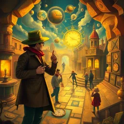 Chronochase: Whose Time Is It Anyway? - Text-based game