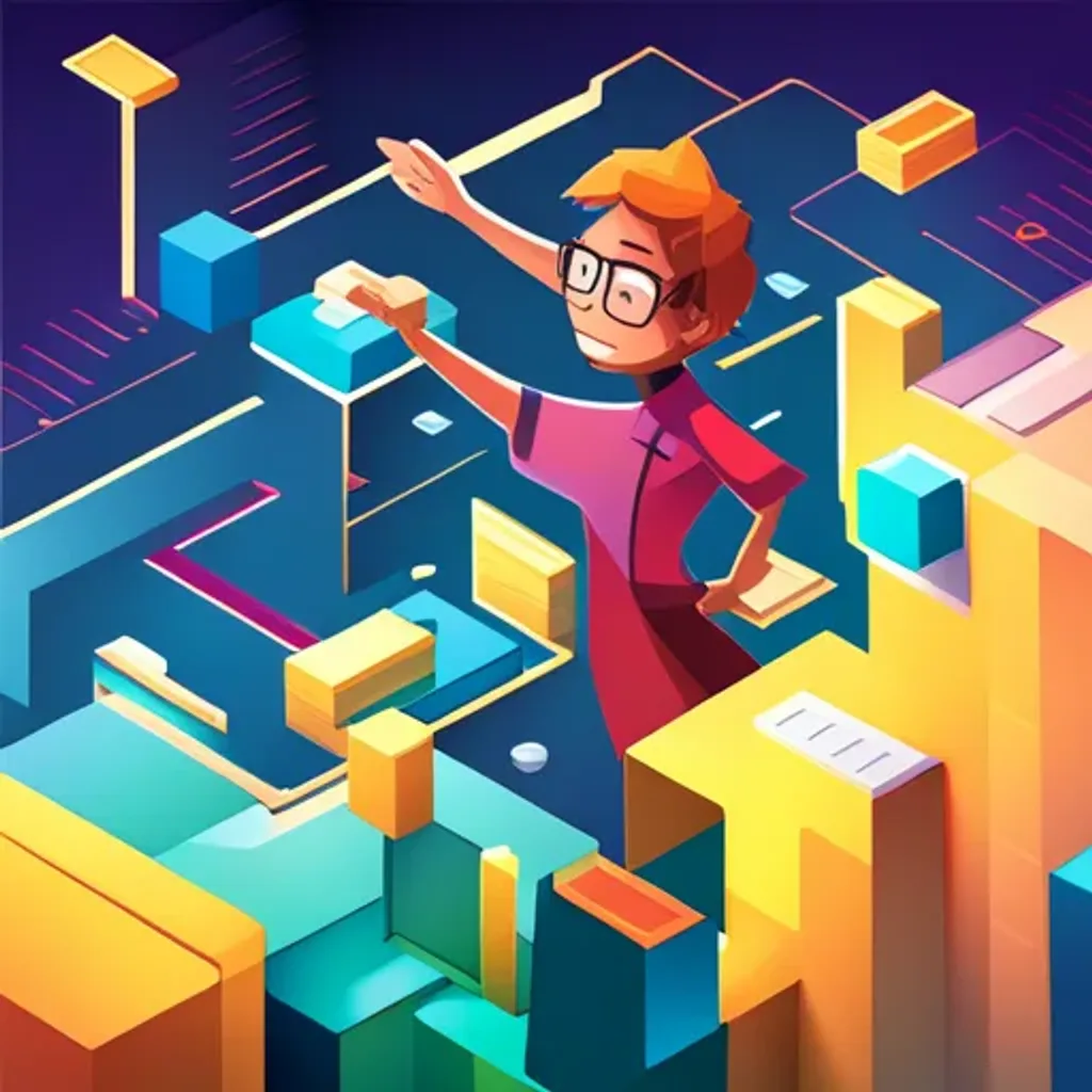 Spinning Cube Explorer