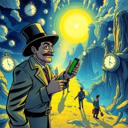 ChronoClash: Whose Time Is It Anyway? - Text-based game