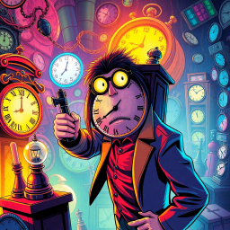 Chrono-Caper: Whose Time Is It Anyway? - Text-based game