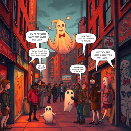 Hello, Whose Ghost Is It Anyway? - Text-based game