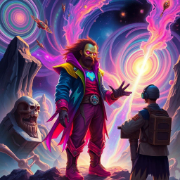 Spectrum Wars: Which Dimension Is It Anyway? - Text-based game