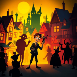 Whose Shadow is it Anyway? - Text-based game