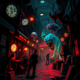 Nightmare Exchange: Whose Dream Is It Anyway? - Text-based game