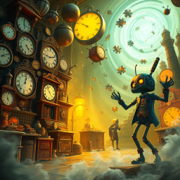 Chrono Caper: Whose Time Is It Anyway? - Text-based game