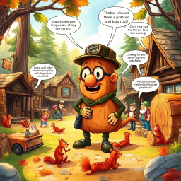 Whose Logs Are These Anyway? - Text-based game