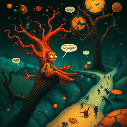 Nightmare Chronicles: Whose Nightmare is it Anyway? - Text-based game