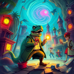 ChronoChaos: Whose Time Is It Anyway? - Text-based game