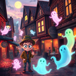 Hello, Whose Ghost Is It Anyway? - Text-based game