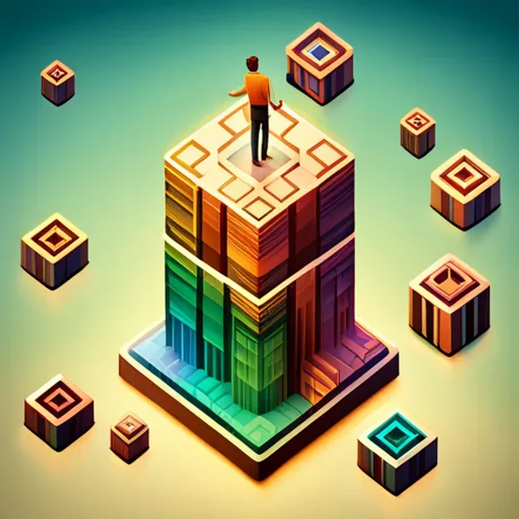 Spinning Cube Adventure