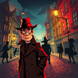 Whose Shadow Is It Anyway? - Text-based game