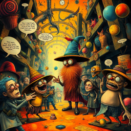 Whose Prophecy is it Anyway? - Text-based game