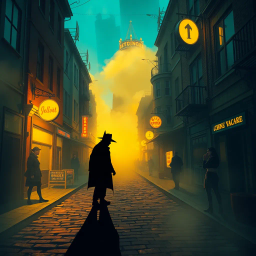 Whose Shadow Is It Anyway? - Text-based game