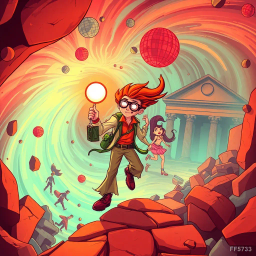 Chrono Clash: Whose Time Is It Anyway? - Text-based game