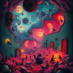 Whose Nightmare is it Anyway? - Text-based game
