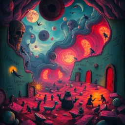 Whose Nightmare is it Anyway? - Text-based game