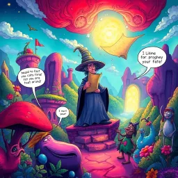 Whose Prophecy Is It Anyway? - Text-based game