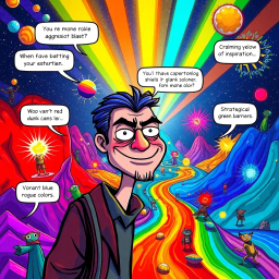 Spectrum Wars: Which Dimension Is It Anyway? - Text-based game