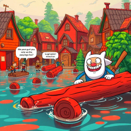 Log Jammin': Whose Logs Are These, Anyway? - Text-based game