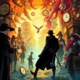 Chronoclash: Whose Time Is It Anyway? - Text-based game
