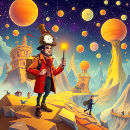 Chronochaos: Whose Time Is It Anyway? - Text-based game