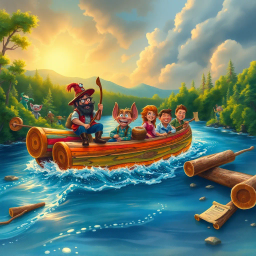 Log Jammin': Whose Logs Are These, Anyway? - Text-based game