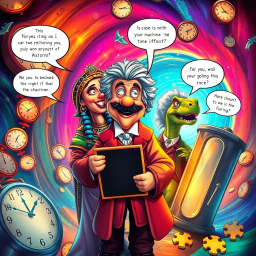 ChronoChaos: Whose Time Is It Anyway? - Text-based game