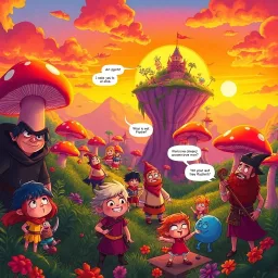 Whose Quest is It Anyway? - Text-based game