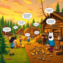 Whose Logs Are These Anyway? - Text-based game