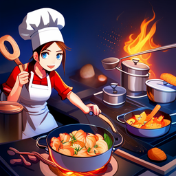 Cooking Chaos - Text-based game