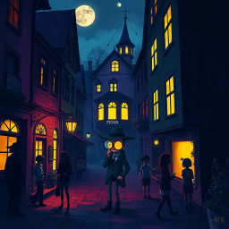 Whose Shadows Are These? - Text-based game