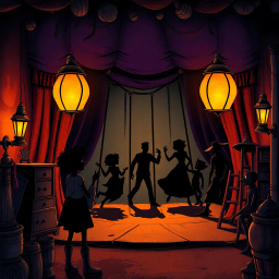 Whose Shadow is it Anyway? - Text-based game