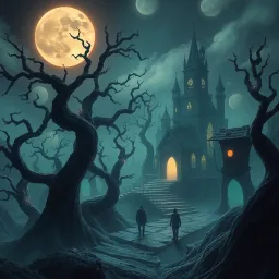 Nightmare Switcheroo - Text-based game
